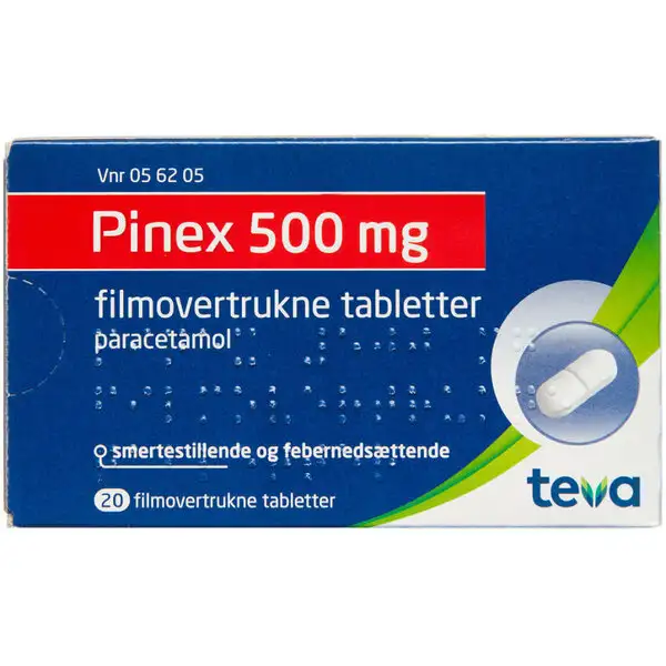 PINEX 500 MG 20 STK
