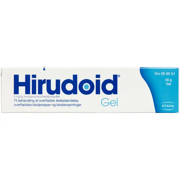 HIRUDOID GEL 3 MG/G 40 G