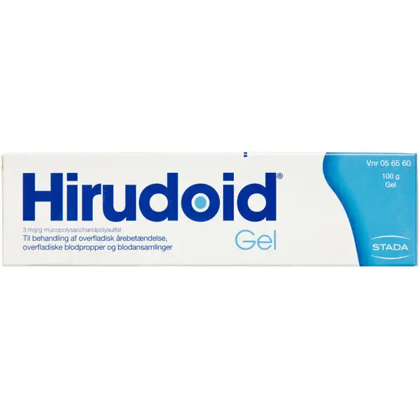 HIRUDOID GEL 3 MG/G 100G