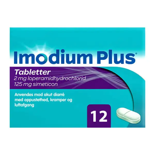 IMODIUM PLUS 12 STK
