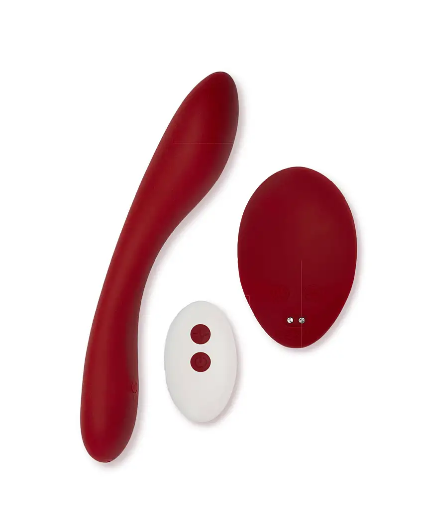 Peech Double Pleasure Vibrator Rød