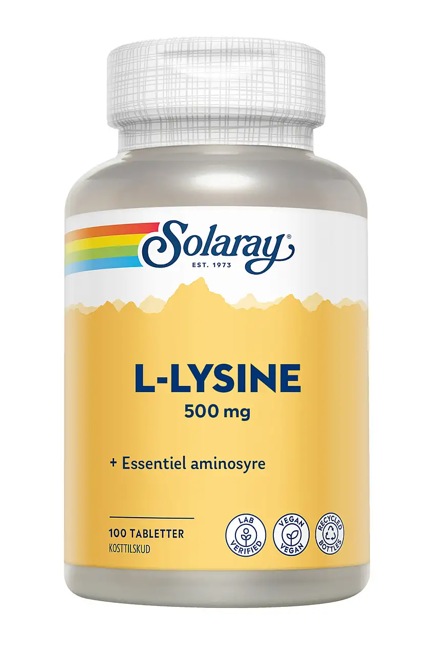 Solaray L-Lysine 100 tabl