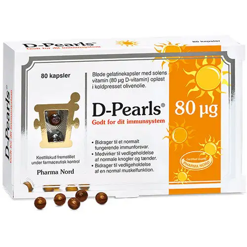 D-Pearls 80 mcg | 80 kapsler