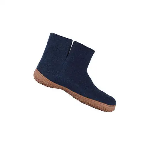 SHU`S Uldstøvle m. Gummi Sål Blue | 42