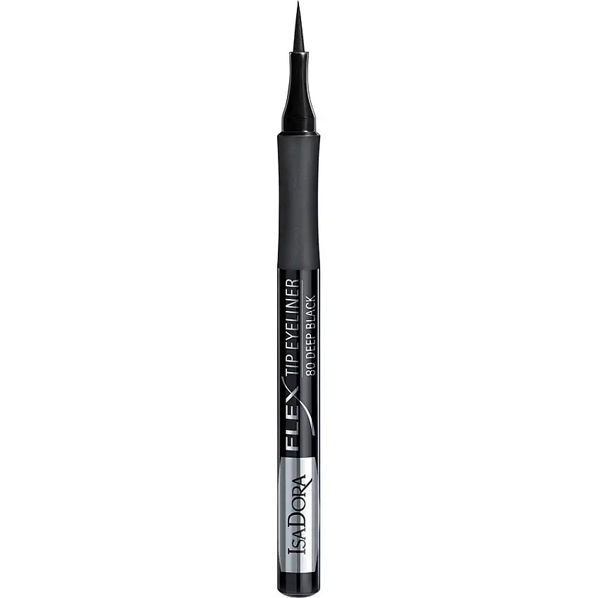 Isadora Eyeliner & Kajal Flex Tip Eyeliner 80 Deep Black / 1 ml