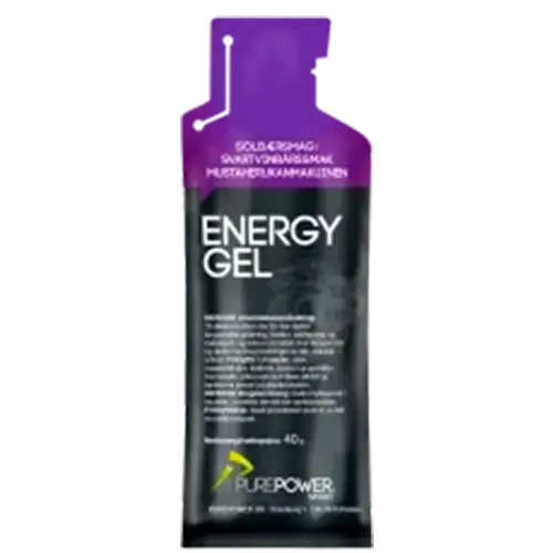 PurePower Energy Gel Solbær (40 g)