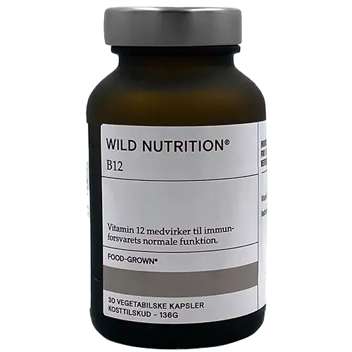 Wild Nutrition Food-Grown Vitamin B12 Plus (30 kaps)
