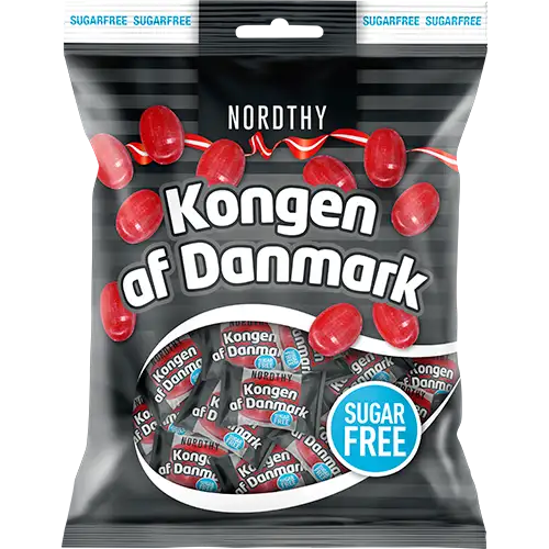 Nordthy Sukkerfri Kongen Af Danmark (125 g)