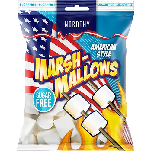Nordthy Sukkerfri Marshmallows (100 g)