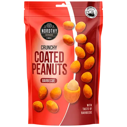 Nordthy Coated Peanuts BBQ (100 g)