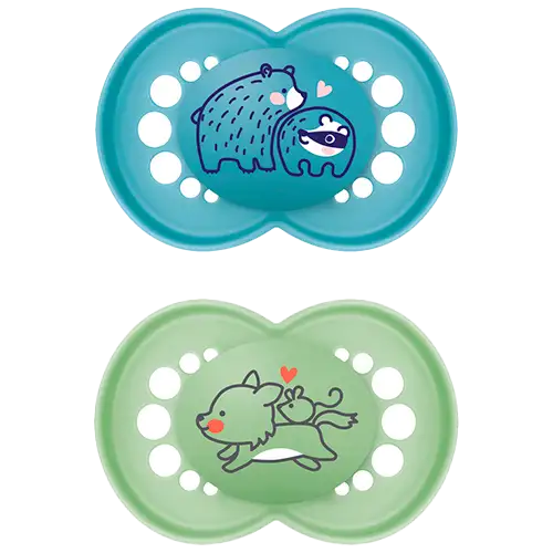 MAM Original Sut 6-16M Silk Blue (2 stk)