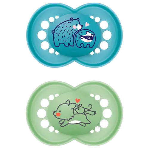 MAM Original Sut 16-36M Silk Blue (2 stk)