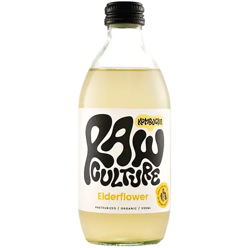 Raw Culture Elderflower Kombucha Ø (330 ml)