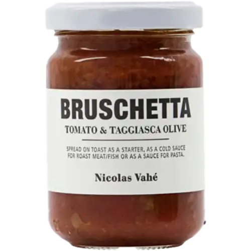 Nicolas Vahé Bruschetta, Tomato & Taggiasca Olive (135 g)