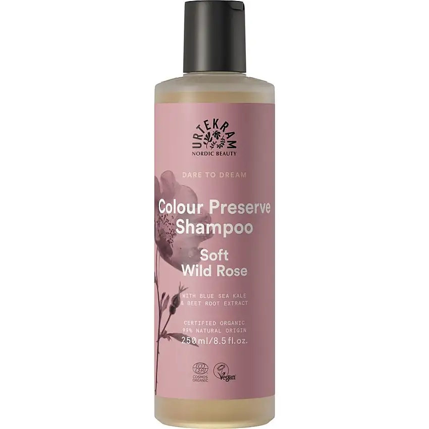 Urtekram Soft Wild Rose Colour Preserve Shampoo 250 ml
