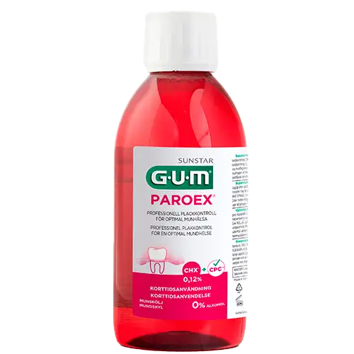 GUM Paroex 0,12% Klorhexidin Mundskyl (300 ml)