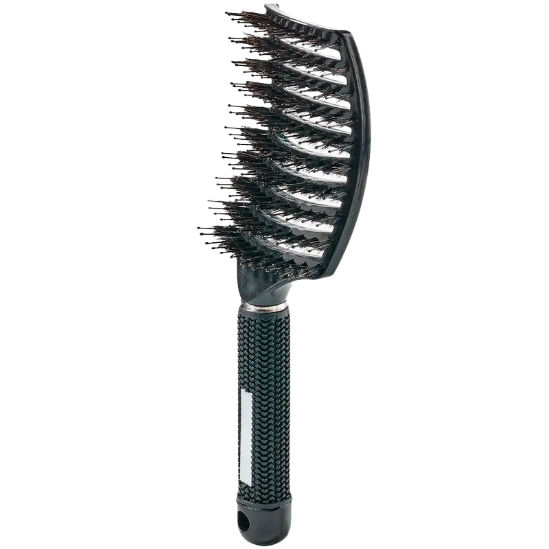 Yuaia Haircare Curved Paddle Brush Sort (1 stk)