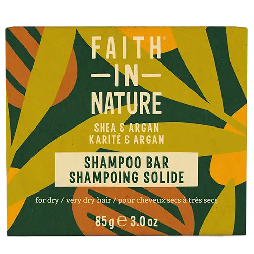 Faith In Nature Shea & Argan Shampoo Bar (85 g)