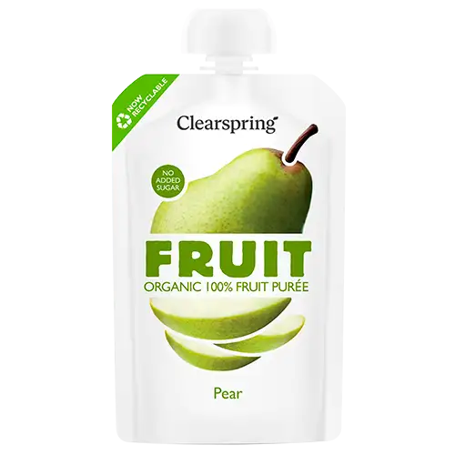 Clearspring 100% Fruit Puré Pære Ø (100 g)