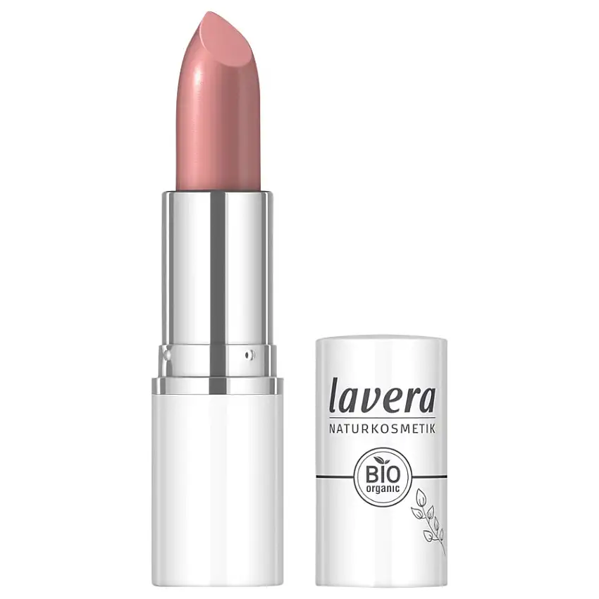 Lavera Læber Cream Glow Lipstick 02 Retro Rose / 1 Stk.