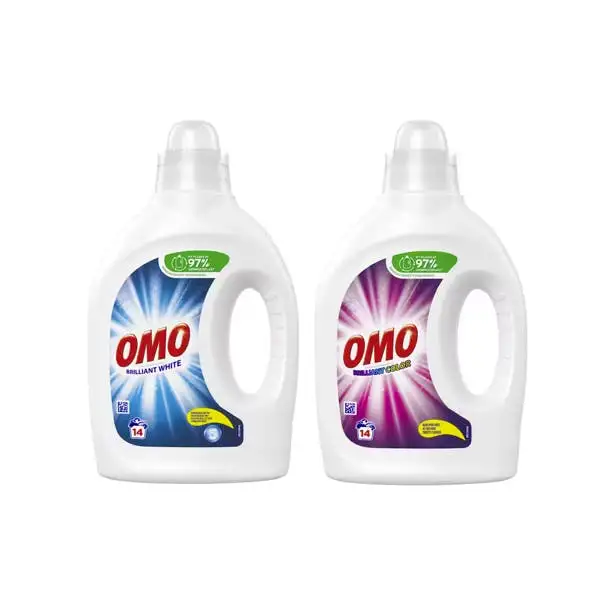 Omo Liquid Detergent White & Color 2 x 700 ml