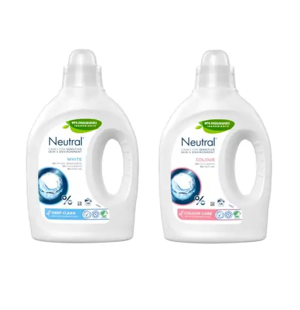 Neutral Liquid Laundry Detergent White & Color 2 x 700 ml