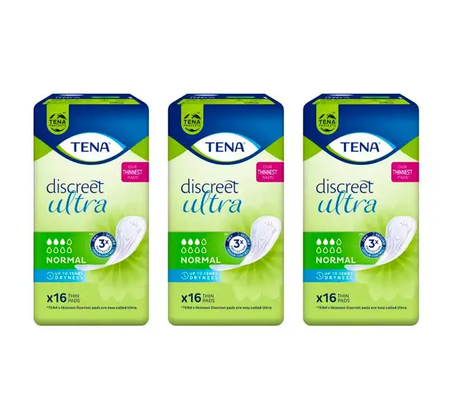 Tena Discreet Ultra Normal 3 x 16 stk