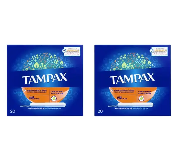 Tampax Blue Super Plus 2 x 20 stk