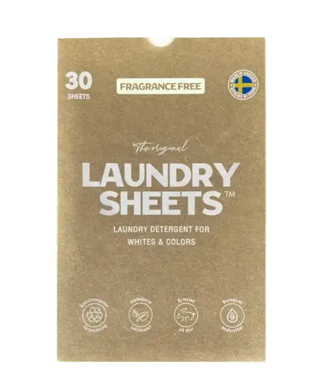 Laundry Sheets Laundry Sheets Fragrance Free 30 stk