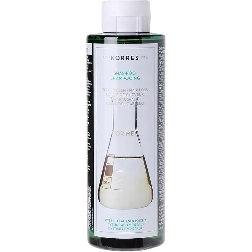 Korres Særlige shampooer Shampoo mod hårtab Cystin og mineraler 250 ml
