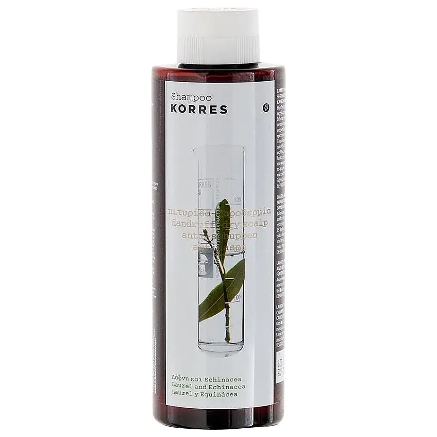 Korres Særlige shampooer Anti-Schuppen Shampoo Laurbær og echinacea Laurel & Echinacea - Anti-skæl / 250 ml