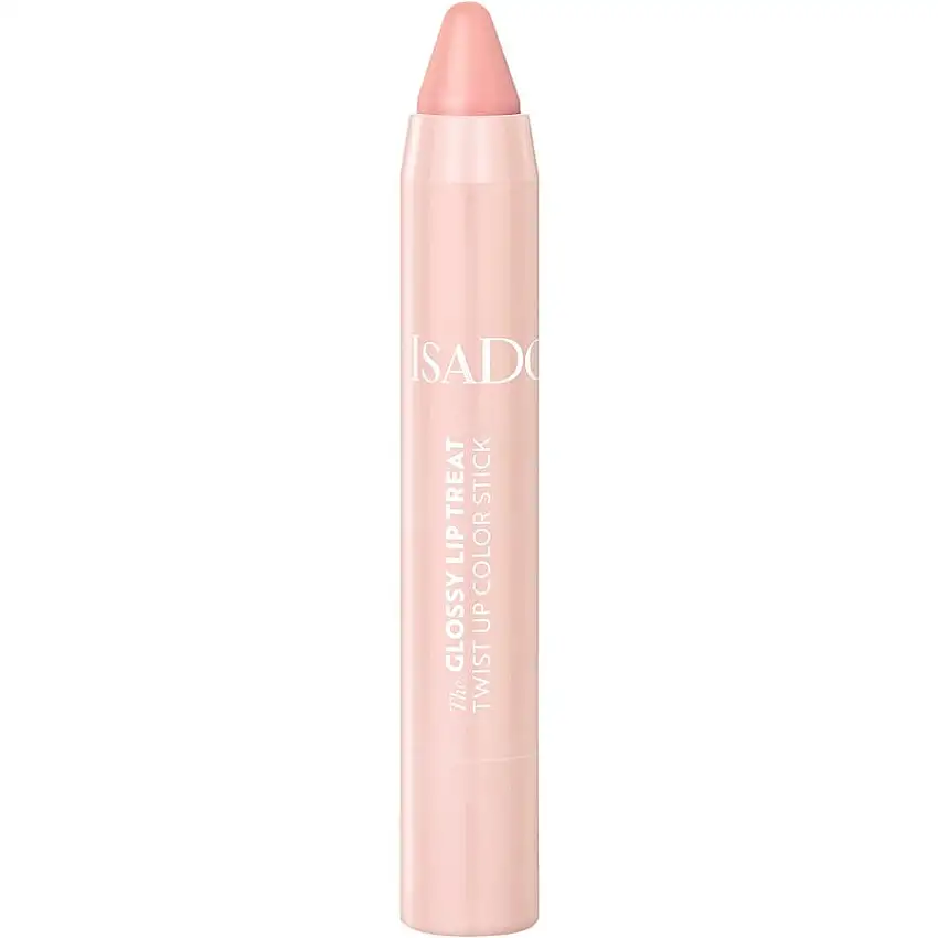 Isadora Lipgloss The Glossy Lip Treat Twist Up Color Lipstick 0 Clear Nude / 3,3 g