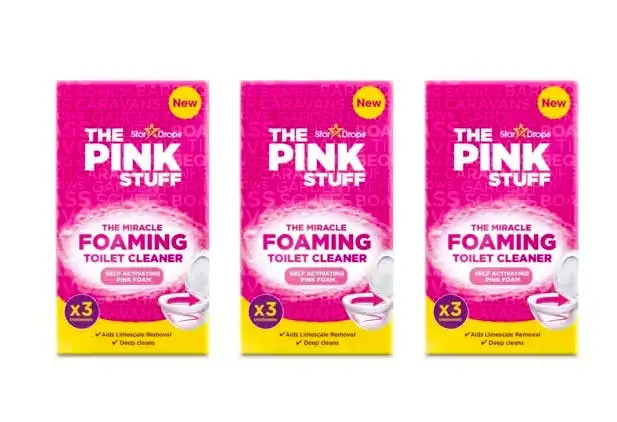 Stardrops The Pink Stuff The Miracle Foaming Toilet Cleaner 3 x 3 stk