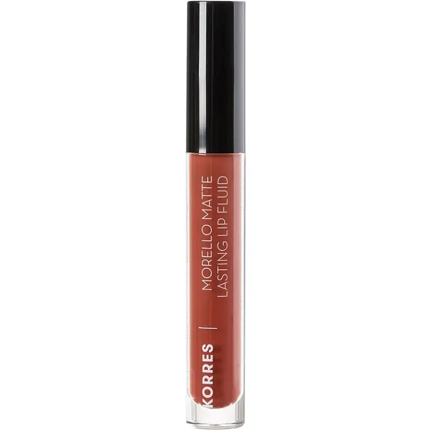 Korres Læber Matte Lasting Lip Fluid Morello Red Clay / 3,4 ml