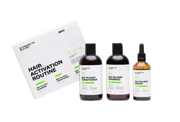 Scandinavian Biolabs Hair Routine Men 2 x 250ml + 100ml