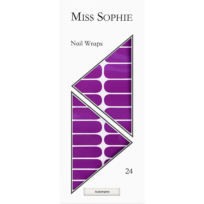 Miss Sophie Neglefolier Aubergine 1 Stk.