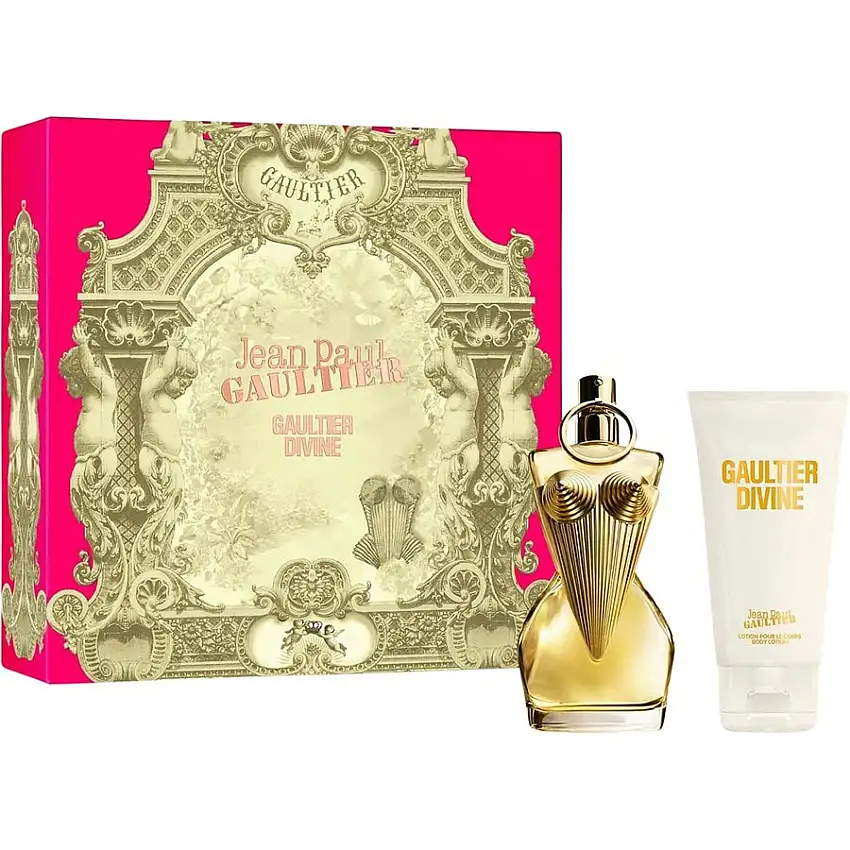 Jean Paul Gaultier Gaultier Divine Gavesæt Eau de Parfum Spray 50 ml + Body Lotion 75 ml / 1 Stk.