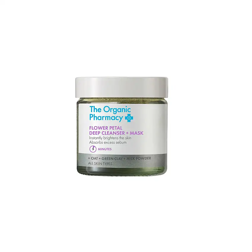 The Organic Pharmacy Flower Petal Deep Cleanser And Mask 40 ml
