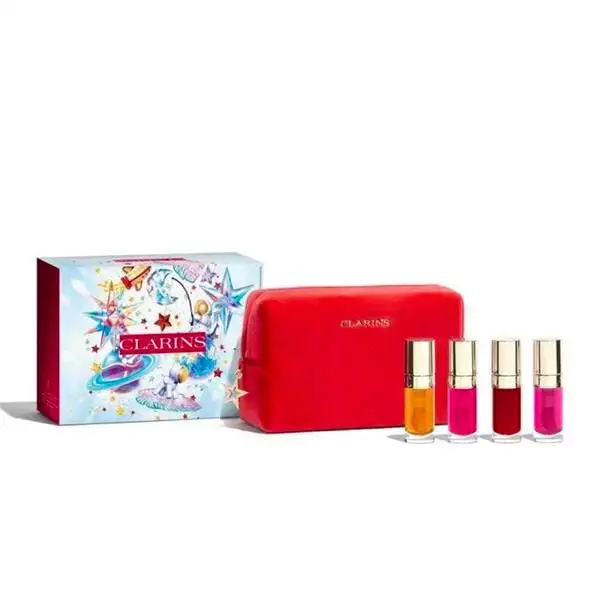 Clarins Lip Comfort Oil Gift Set 4 stk
