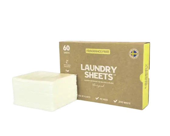 Laundry Sheets Laundry Sheets Fragrance Free 60 stk