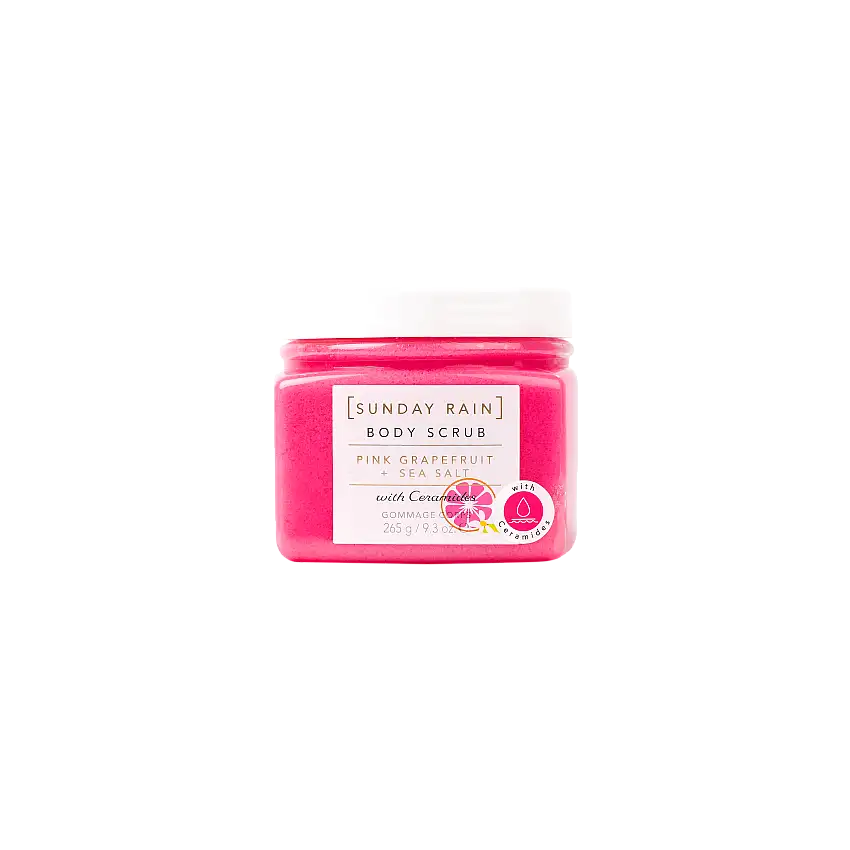 Sunday Rain Pink Grapefruit & Sea Salt Body Scrub 265 g