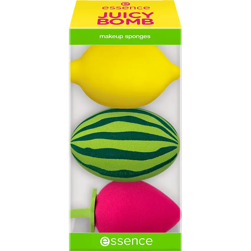 Essence JUICY BOMB PARTY makeup sponges 01 Fruity Fusion 3 stk