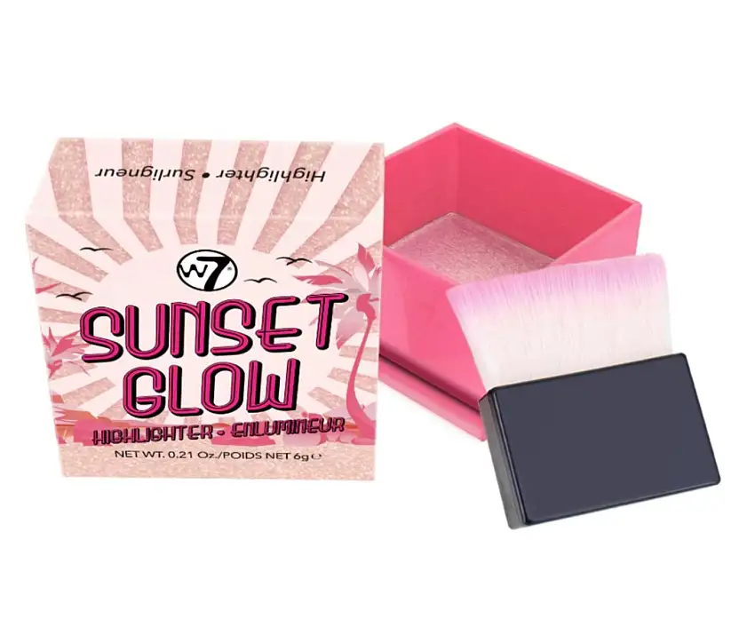 W7 Sunset Glow Highlighter 6 g