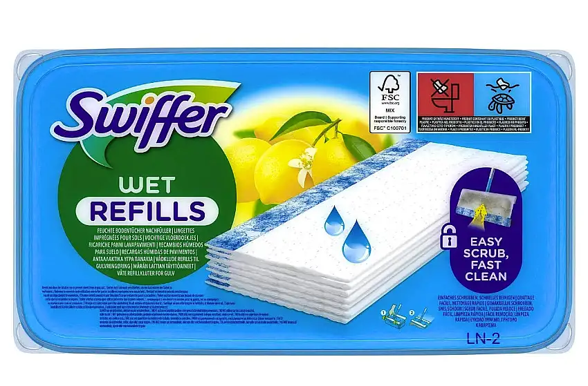 Swiffer Wet 10ct Citrus 10 stk
