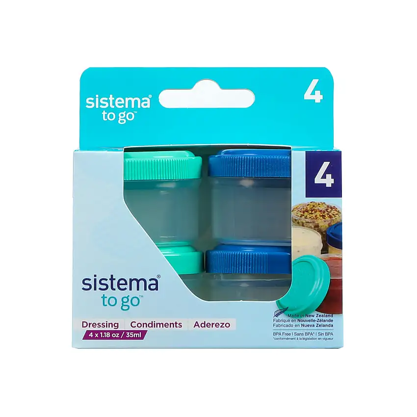 Sistema Dressing To Go 35 ml 4 stk
