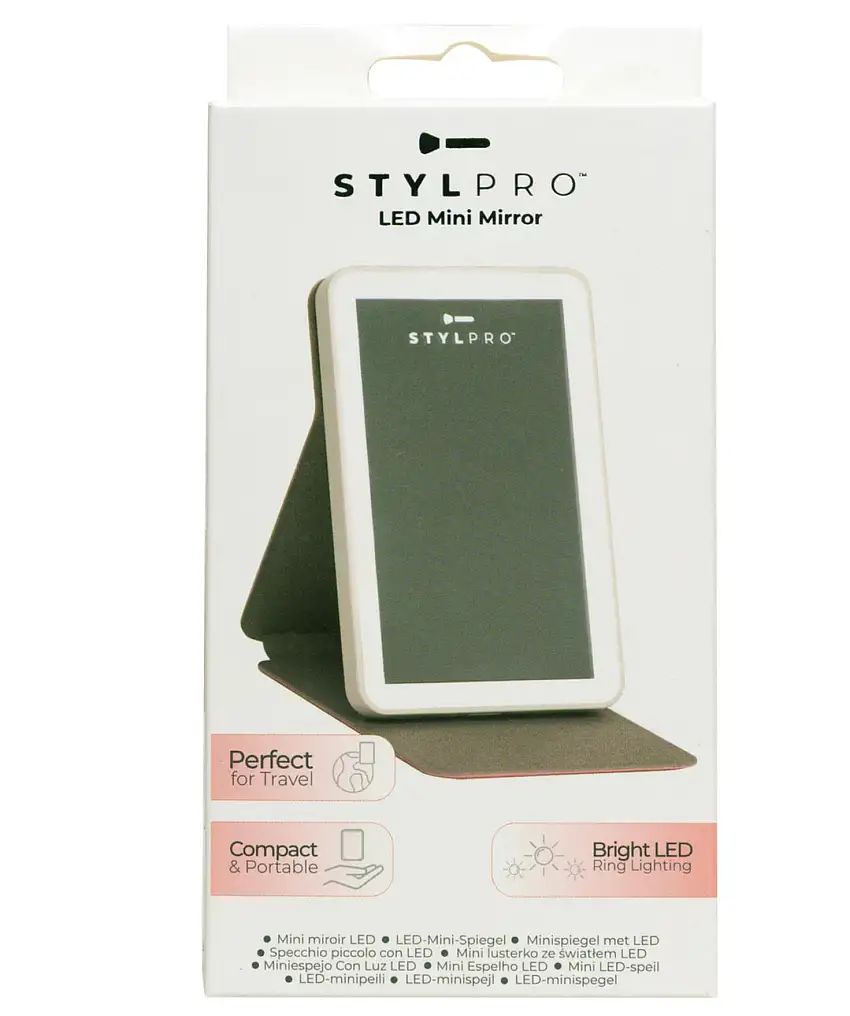 StylPro LED Mini Mirror White 1 stk