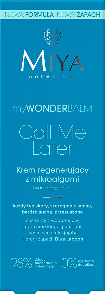 MIYA Cosmetics myWONDERBALM Call Me Later Regenerating Cream 75 ml