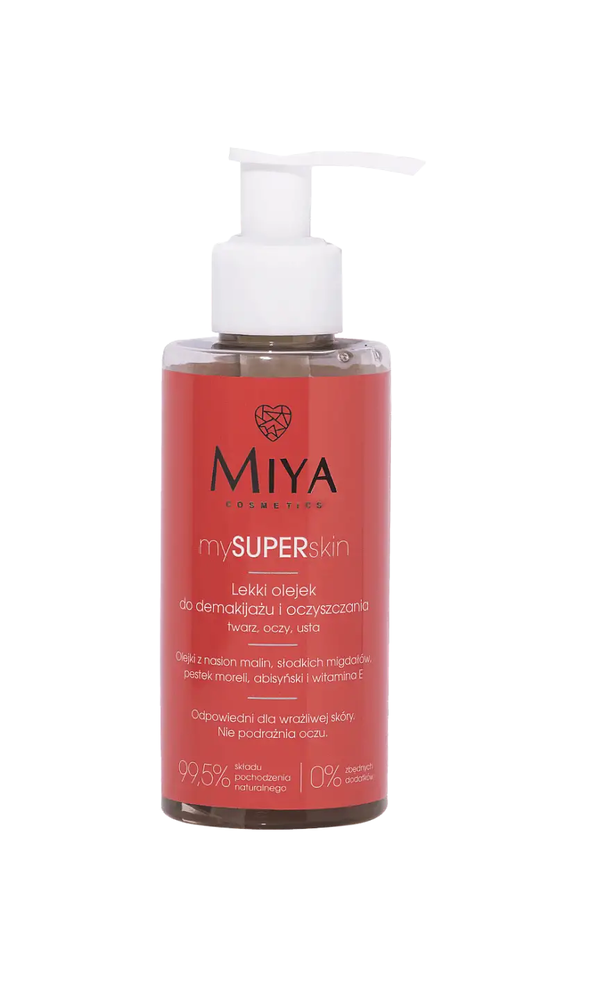 MIYA Cosmetics mySUPERskin Light Makeup Remover and Cleasing Oil 140 ml
