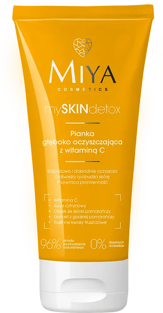 MIYA Cosmetics mySKINdetox Deep Cleansing Foam Vitamin C 100 ml