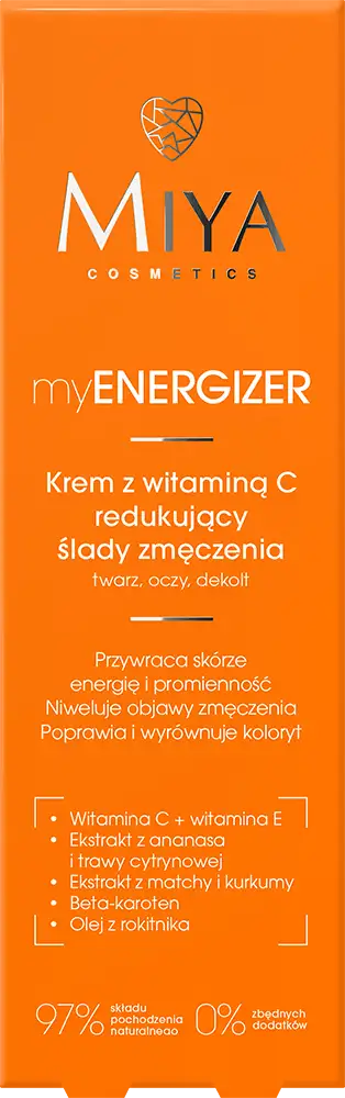 MIYA Cosmetics myENERGIZER Face Cream Vitamin C Fatigue-Reducing 40 ml